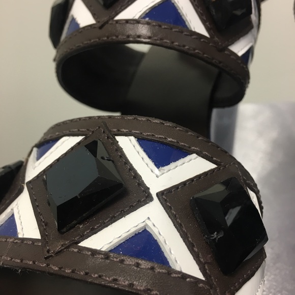 Rare Tory Burch Wedge Sandals - Picture 5 of 6